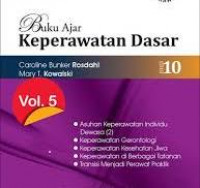 Buku ajar keperawatan dasar vol. 5