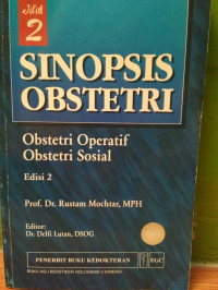 Sinopsis Obstetri Obsetri Operatif Obsteri Sosial